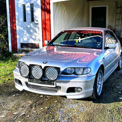 3X KOMPLETT LED EXTRALJUS PAKET NITRO SWDST 9" 330 WATT: Kraftigt Extraljus