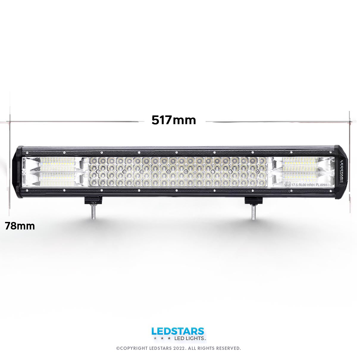 Led Ramp Bar CREE 20 tum extraljus LED Ramp - 324W - Billigast i Norden