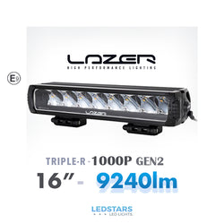 LAZER 16" TRIPLE-R 1000P (E-märkt) GEN2 E-Boost 9240lumen